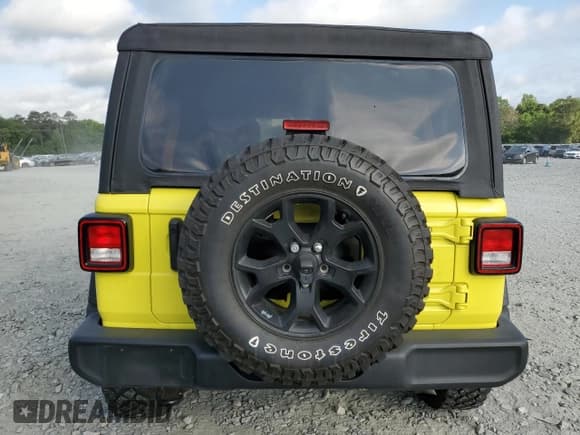 ✅ 2023 Jeep Wrangler Willys • VIN: 1C4HJXDN3PW543719 • Lot: 54963635. Listed on Copart with 19,443 mi. Free auction sales archive from the USA and detailed vehicle history report at DreamBid. Image 6.