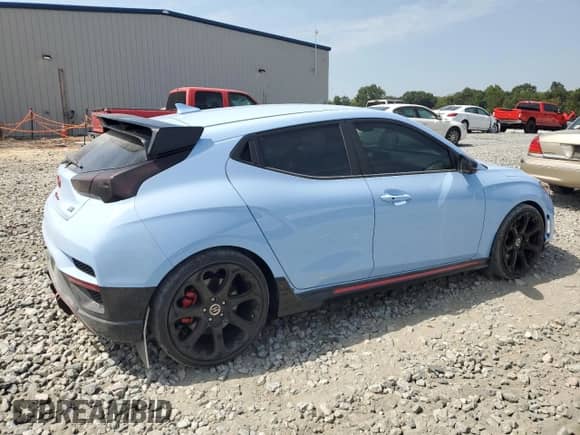 2022 Hyundai Veloster с VIN KMHT36AHXNU013930, выставлен на аукционе Copart как лот 70029554 с пробегом 22 576 миль миль и Списание • Salvage title. История ставок и продаж доступна на DreamBid. Изображение 3.