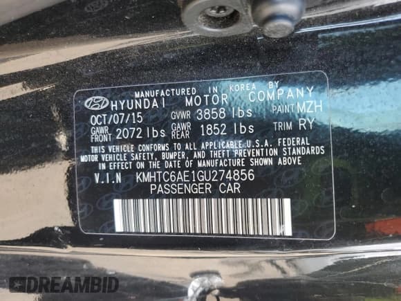 ✅ 2016 Hyundai Veloster Turbo R-Spec • VIN: KMHTC6AE1GU274856 • Lot: 68866575. Wystawiony na Copart z przebiegiem 104 890 mil. Bezpłatny archiwum sprzedaży aukcyjnych z USA i szczegółowy raport historii pojazdu na DreamBid. Zdjęcie 13.