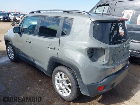 ✅ 2021 Jeep Renegade Latitude • VIN: ZACNJCBB0MPM22592 • Лот: 43015032. Опубликован ранее на IAAI с пробегом 37 578 миль. Бесплатный доступ к архиву аукционных продаж из США и подробный отчёт об истории автомобиля на DreamBid. Изображение 3.
