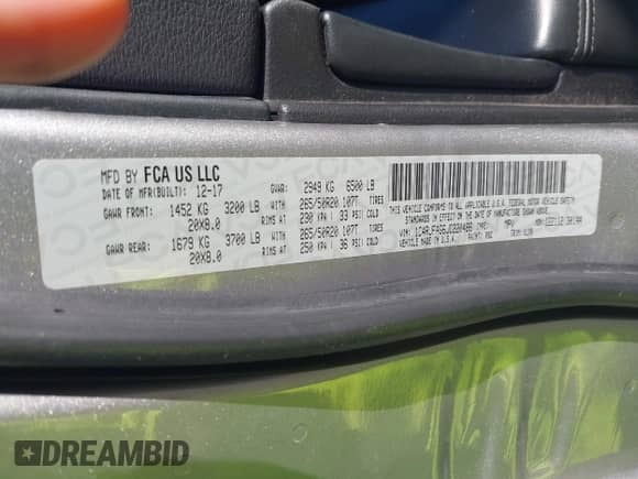 2018 Jeep Grand Cherokee Altitude z VIN 1C4RJFAG6JC220486, wystawiony jako IAAI lot #43399251 z przebiegiem 90 525 mil mil oraz . Historia ofert i sprzedaży dostępna na DreamBid. Obrazek 9.