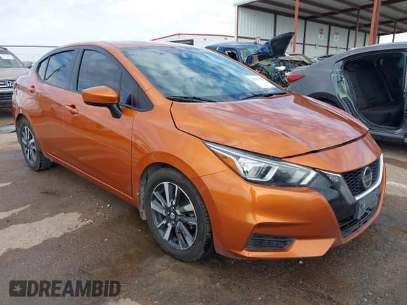 ✅ 2022 Nissan Versa SV • VIN: 3N1CN8EV9NL850076 • Lot: 43393220. Listed on IAAI with 76,737 mi. Free auction sales archive from the USA and detailed vehicle history report at DreamBid. Image 1.