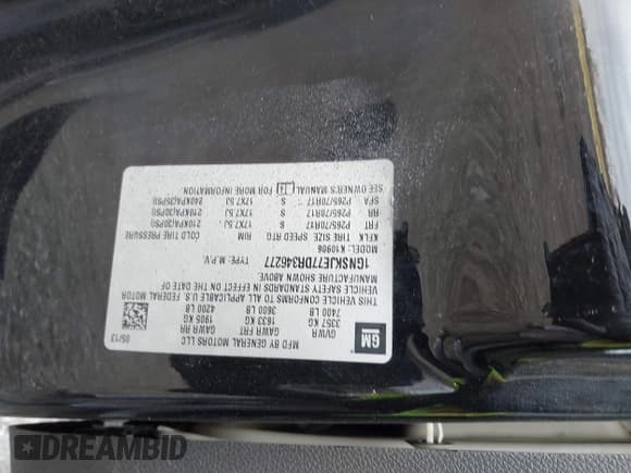 ✅ 2013 Chevrolet Suburban LT • VIN: 1GNSKJE77DR346277 • Lot: 43679072. Listed on IAAI with 435,900 mi. Free auction sales archive from the USA and detailed vehicle history report at DreamBid. Image 9.