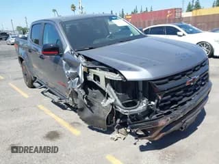 ✅ 2021 Chevrolet Colorado 2WD LT • VIN: 1GCGSCEN2M1111518 • Lot: 43166161. Listed on IAAI with 21,197 mi. Free auction sales archive from the USA and detailed vehicle history report at DreamBid. Image 1.