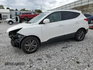 ✅ 2015 Hyundai Tucson SE • VIN: KM8JU3AG7FU077919 • Lot: 82187975. Listed on Copart with 160,146 mi. Free auction sales archive from the USA and detailed vehicle history report at DreamBid. Image 1.