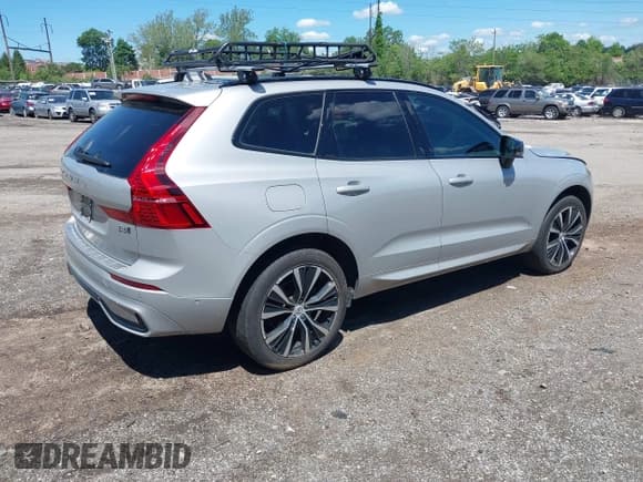 ✅ 2023 Volvo XC60 Plus Dark Theme • VIN: YV4L12RW2P1198966 • Lot: 42210227. Listed on IAAI with Not provided. Free auction sales archive from the USA and detailed vehicle history report at DreamBid. Image 4.