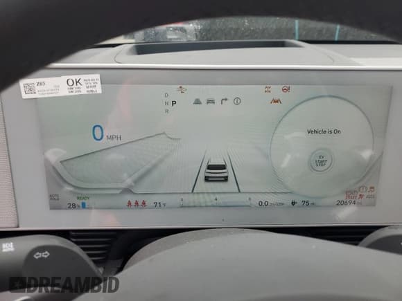 ✅ 2023 Hyundai Ioniq 5 Limited • VIN: KM8KRDAF5PU190255 • Lot: 72001665. Listed on Copart with 20,694 mi. Free auction sales archive from the USA and detailed vehicle history report at DreamBid. Image 9.