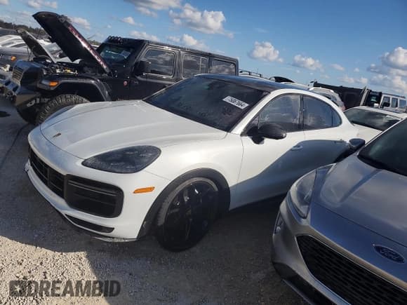 ✅ 2023 Porsche Cayenne Turbo GT • VIN: WP1BK2AY3PDA39332 • Lot: 75087664. Listed on Copart with Not provided. Free auction sales archive from the USA and detailed vehicle history report at DreamBid. Image 1.