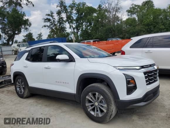 2025 Chevrolet Equinox FWD LT z VIN 3GNAXHEG0SL222409, wystawiony jako Copart lot #55118765 z przebiegiem 4 090 mil mil oraz Szkoda całkowita • Salvage title. Historia ofert i sprzedaży dostępna na DreamBid. Obrazek 4.