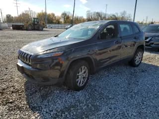 ✅ 2014 Jeep Cherokee Sport • VIN: 1C4PJMAB8EW175507 • Lot: 91508885. Wystawiony na Copart z przebiegiem 132 324 mil. Bezpłatny archiwum sprzedaży aukcyjnych z USA i szczegółowy raport historii pojazdu na DreamBid. Zdjęcie 1.