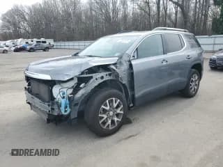 ✅ 2021 GMC Acadia SLT • VIN: 1GKKNML4XMZ126713 • Lot: 51087375. Listed on Copart with 53,266 mi. Free auction sales archive from the USA and detailed vehicle history report at DreamBid. Image 1.