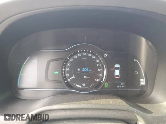 2017 Hyundai Ioniq Limited с VIN KMHC85LC7HU031299, выставлен на аукционе Copart как лот 65754294 с пробегом 267 534 миль миль и Списание • Salvage title. История ставок и продаж доступна на DreamBid. Изображение 9.