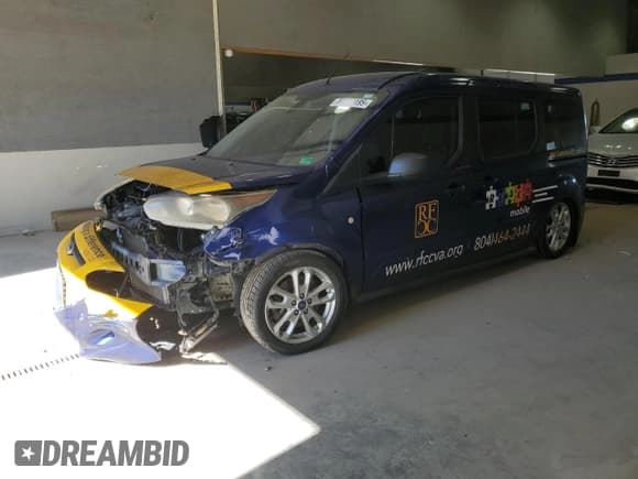 ✅ 2014 Ford Transit Connect XLT • VIN: NM0GE9F70E1155333 • Lot: 84772195. Listed on Copart with 145,713 mi. Free auction sales archive from the USA and detailed vehicle history report at DreamBid. Image 1.