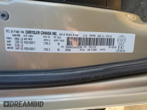 ✅ 2010 Dodge Grand Caravan SE • VIN: 2D4RN4DE8AR255706 • Лот: 82090695. Опубликован ранее на Copart с пробегом 287 251 миль. Бесплатный доступ к архиву аукционных продаж из США и подробный отчёт об истории автомобиля на DreamBid. Изображение 13.