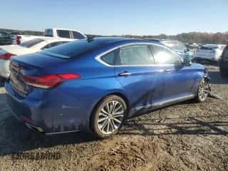 2015 Hyundai Genesis 3.8L z VIN KMHGN4JE1FU099961, wystawiony jako Copart lot #77878174 z przebiegiem 36 460 mil mil oraz Szkoda całkowita • Salvage title. Historia ofert i sprzedaży dostępna na DreamBid. Obrazek 3.