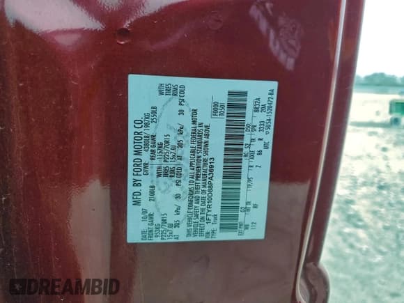 ✅ 2008 Ford Ranger XL • VIN: 1FTYR10D88PA36913 • Lot: 94743605. Listed on Copart with 274,514 mi. Free auction sales archive from the USA and detailed vehicle history report at DreamBid. Image 12.