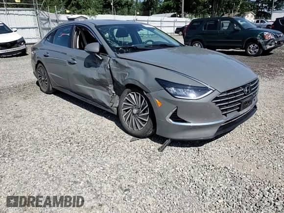 2022 Hyundai Sonata SEL z VIN KMHL34JJ2NA050589, wystawiony jako Copart lot #59177415 z przebiegiem 44 506 mil mil oraz Szkoda całkowita • Salvage title. Historia ofert i sprzedaży dostępna na DreamBid. Obrazek 13.