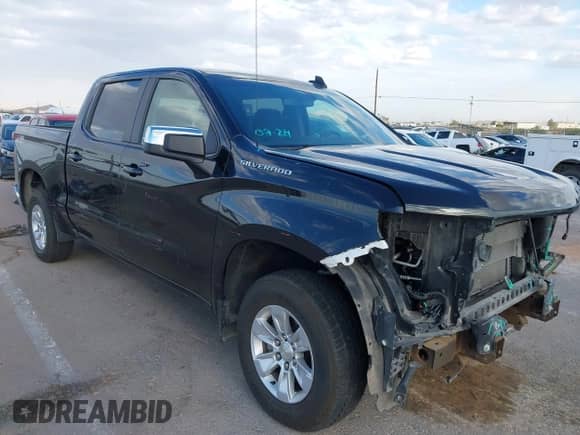 2022 Chevrolet Silverado 1500 LT z VIN 1GCPWCED7NZ123212, wystawiony jako IAAI lot #42823989 z przebiegiem 79 092 mil mil oraz . Historia ofert i sprzedaży dostępna na DreamBid. Obrazek 1.