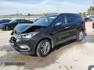 ✅ 2018 Hyundai Santa Fe 2.0T • VIN: 5XYZU4LA9JG548646 • Лот: 50893395. Опубликован ранее на Copart с пробегом 29 137 миль. Бесплатный доступ к архиву аукционных продаж из США и подробный отчёт об истории автомобиля на DreamBid. Изображение 1.