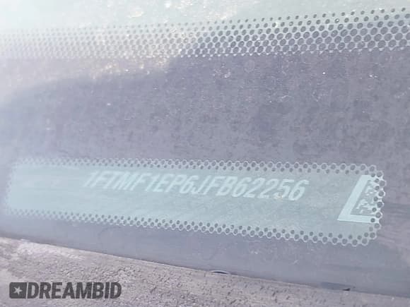 ✅ 2018 Ford F-150 XL • VIN: 1FTMF1EP6JFB62256 • Lot: 41848848. Listed on IAAI with 65,108 mi. Free auction sales archive from the USA and detailed vehicle history report at DreamBid. Image 9.