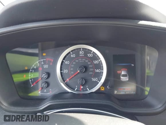 ✅ 2020 Toyota Corolla SE • VIN: 5YFS4RCE8LP050440 • Лот: 43605042. Опубликован ранее на IAAI с пробегом 69 759 миль. Бесплатный доступ к архиву аукционных продаж из США и подробный отчёт об истории автомобиля на DreamBid. Изображение 7.