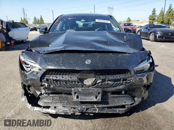 2023 Mercedes-Benz CLA 250 с VIN W1K5J4GB0PN334887, выставлен на аукционе Copart как лот 70424815 с пробегом 26 987 миль миль и Списание • Salvage title. История ставок и продаж доступна на DreamBid. Изображение 5.