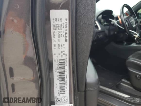 2020 Dodge Durango R/T with VIN 1C4SDJCT7LC114900, listed as a Copart auction lot 67745775 with 72,746 mi miles and Non repairable. Bid and sale history available at DreamBid. Image 14.