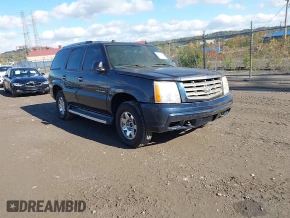 ✅ 2005 Cadillac Escalade • VIN: 1GYEK63N35R194613 • Lot: 43499491. Wystawiony na IAAI z przebiegiem 146 226 mil. Bezpłatny archiwum sprzedaży aukcyjnych z USA i szczegółowy raport historii pojazdu na DreamBid. Zdjęcie 1.