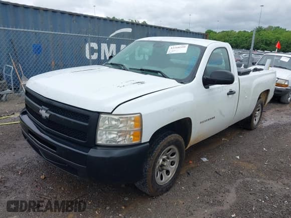 ✅ 2010 Chevrolet Silverado 1500 Work Truck • VIN: 1GCPCPEXXAZ225513 • Lot: 42210339. Listed on IAAI with 329,976 mi. Free auction sales archive from the USA and detailed vehicle history report at DreamBid. Image 2.