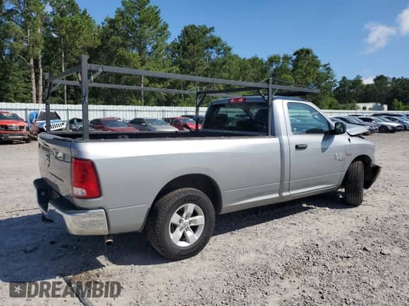 2022 Ram 1500 Tradesman with VIN 3C6JR6DT9NG348116, listed as a Copart auction lot 64926495 with 89,537 mi miles and Salvage title. Bid and sale history available at DreamBid. Image 3.