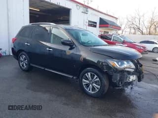 ✅ 2019 Nissan Pathfinder Platinum • VIN: 5N1DR2MM6KC599399 • Lot: 41829272. Listed on IAAI with 48,322 mi. Free auction sales archive from the USA and detailed vehicle history report at DreamBid. Image 1.