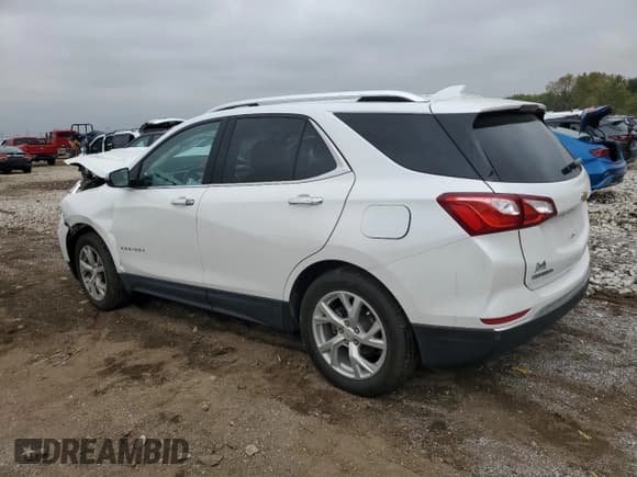 ✅ 2018 Chevrolet Equinox Premier • VIN: 2GNAXVEV6J6329092 • Lot: 86522755. Listed on Copart with Not provided. Free auction sales archive from the USA and detailed vehicle history report at DreamBid. Image 2.