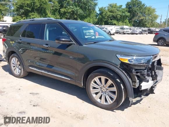 2023 Ford Explorer Limited with VIN 1FMSK7FH5PGB28501, listed as a IAAI auction lot 42812495 with 25,147 mi miles and . Bid and sale history available at DreamBid. Image 1.