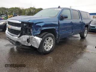 ✅ 2018 Chevrolet Silverado 1500 LT • VIN: 3GCUKREC1JG433357 • Lot: 90292415. Listed on Copart with 76,435 mi. Free auction sales archive from the USA and detailed vehicle history report at DreamBid. Image 1.