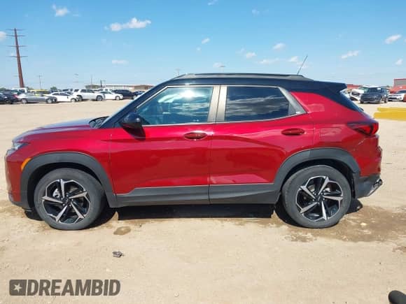 2022 Chevrolet TrailBlazer RS с VIN KL79MTSL6NB137134, выставлен на аукционе IAAI как лот 43131529 с пробегом 36 081 миль миль и . История ставок и продаж доступна на DreamBid. Изображение 14.