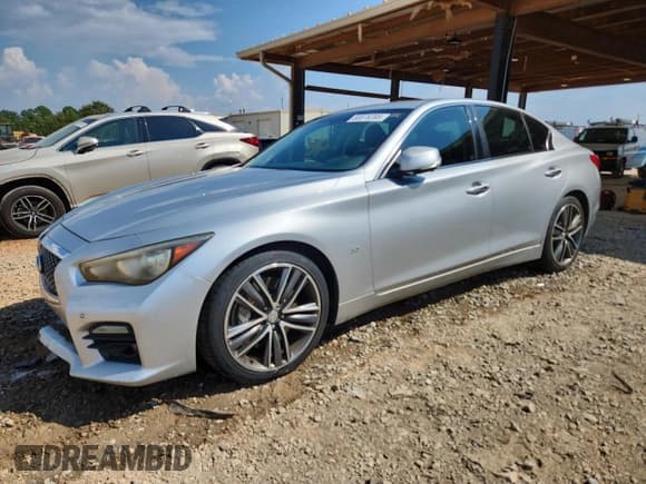 ✅ 2014 Infiniti Q50 Sport • VIN: JN1BV7AP1EM671887 • Лот: 80876395. Опубликован ранее на Copart с пробегом 136 354 миль. Бесплатный доступ к архиву аукционных продаж из США и подробный отчёт об истории автомобиля на DreamBid. Изображение 1.