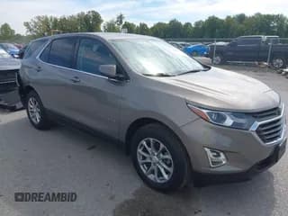 ✅ 2018 Chevrolet Equinox LT • VIN: 3GNAXJEVXJL115503 • Lot: 43225301. Listed on IAAI with 60,591 mi. Free auction sales archive from the USA and detailed vehicle history report at DreamBid. Image 1.