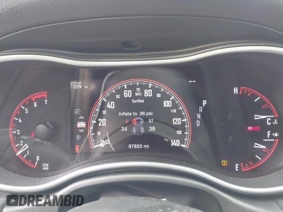 ✅ 2020 Dodge Durango Pursuit • VIN: 1C4SDJFT1LC369943 • Lot: 42696377. Listed on IAAI with 97,850 mi. Free auction sales archive from the USA and detailed vehicle history report at DreamBid. Image 7.