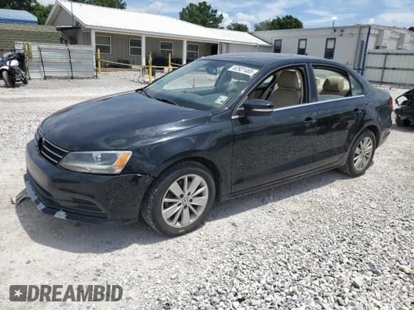 ✅ 2015 Volkswagen Jetta SE • VIN: 3VWD07AJ1FM296361 • Лот: 62921485. Опубликован ранее на Copart с пробегом 146 024 миль. Бесплатный доступ к архиву аукционных продаж из США и подробный отчёт об истории автомобиля на DreamBid. Изображение 1.
