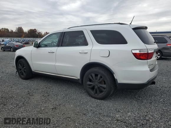 ✅ 2013 Dodge Durango Crew • VIN: 1C4RDJDG6DC540384 • Lot: 91208005. Listed on Copart with 160,921 mi. Free auction sales archive from the USA and detailed vehicle history report at DreamBid. Image 2.