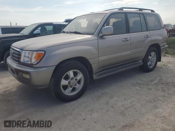 ✅ 2003 Toyota Land Cruiser • VIN: JTEHT05J532038016 • Лот: 74527774. Опубликован ранее на Copart с пробегом Не указан. Бесплатный доступ к архиву аукционных продаж из США и подробный отчёт об истории автомобиля на DreamBid. Изображение 1.