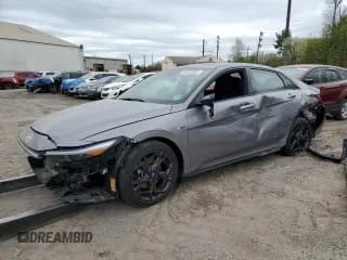 ✅ 2024 Hyundai Elantra N Line • VIN: KMHLR4DF0RU737208 • Лот: 55430165. Опубликован ранее на Copart с пробегом 8 626 миль. Бесплатный доступ к архиву аукционных продаж из США и подробный отчёт об истории автомобиля на DreamBid. Изображение 1.