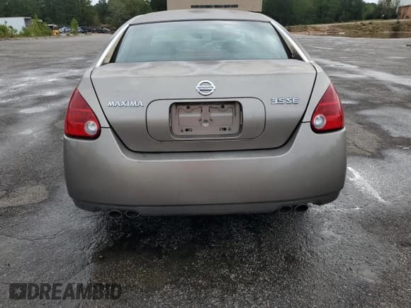 ✅ 2005 Nissan Maxima SE • VIN: 1N4BA41E85C817722 • Lot: 82338515. Listed on Copart with Not provided. Free auction sales archive from the USA and detailed vehicle history report at DreamBid. Image 6.