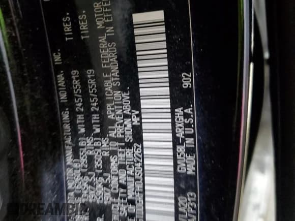 ✅ 2018 Toyota Highlander Hybrid Limited • VIN: 5TDDGRFH0JS042262 • Lot: 70936905. Listed on Copart with Not provided. Free auction sales archive from the USA and detailed vehicle history report at DreamBid. Image 13.