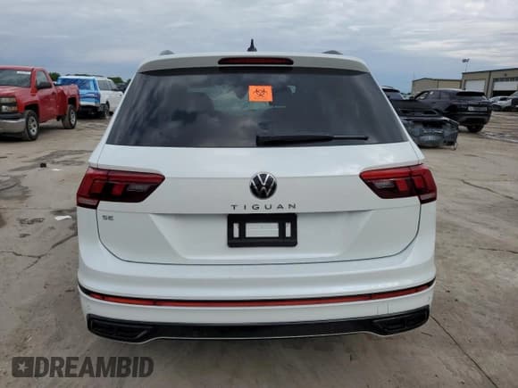 ✅ 2024 Volkswagen Tiguan SE R-Line Black • VIN: 3VVCB7AX6RM011544 • Lot: 55614155. Listed on Copart with 23,906 mi. Free auction sales archive from the USA and detailed vehicle history report at DreamBid. Image 6.