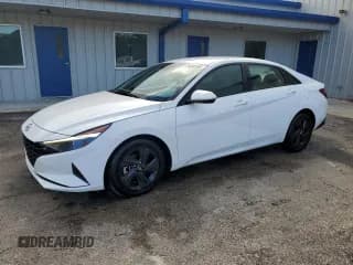 ✅ 2023 Hyundai Elantra Blue • VIN: KMHLM4AJ4PU054108 • Lot: 85680285. Listed on Copart with 48,721 mi. Free auction sales archive from the USA and detailed vehicle history report at DreamBid. Image 1.