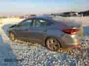 2019 Hyundai Elantra SEL with VIN KMHD84LF0KU736817, listed as a Copart auction lot 81884965 with 115,407 mi miles and Salvage title. Bid and sale history available at DreamBid. Image 2.