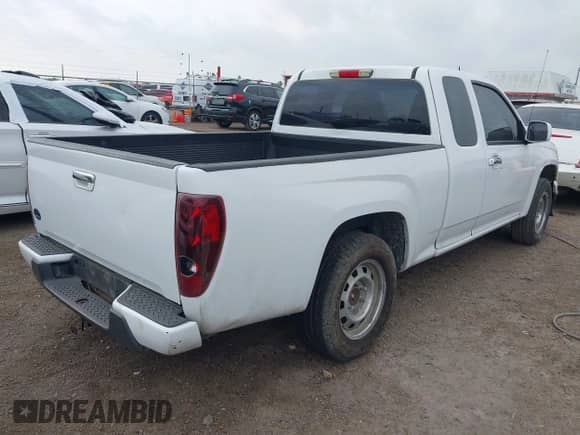 2012 Chevrolet Colorado Work Truck with VIN 1GCESBF90C8125314, listed as a IAAI auction lot 42125523 with Not provided miles and . Bid and sale history available at DreamBid. Image 4.
