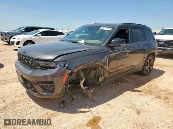 2023 Jeep Grand Cherokee Altitude X with VIN 1C4RJHAG1PC607936, listed as a Copart auction lot 63271175 with 30,732 mi miles and Salvage title. Bid and sale history available at DreamBid. Image 1.