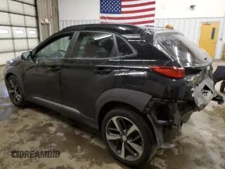 ✅ 2018 Hyundai Kona Ultimate • VIN: KM8K5CA52JU109233 • Лот: 42634534. Опубликован ранее на Copart с пробегом 75 779 миль. Бесплатный доступ к архиву аукционных продаж из США и подробный отчёт об истории автомобиля на DreamBid. Изображение 2.